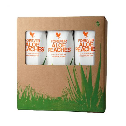 Forever Aloe Peaches Bulk TriPack